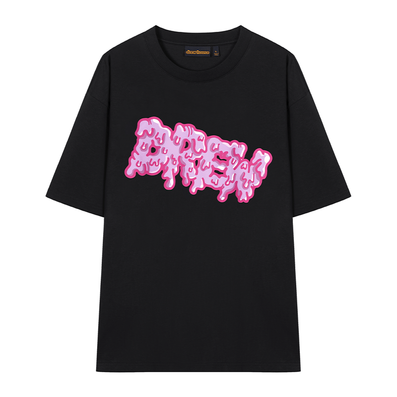 Drew house SS25 T Shirts Unisex Black Crew Neck Moderate