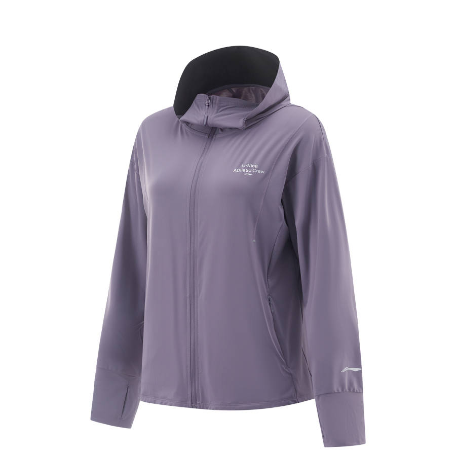 Li-Ning Li Ning Smoothie Jackets & Coats Women's Crow Gray Purple