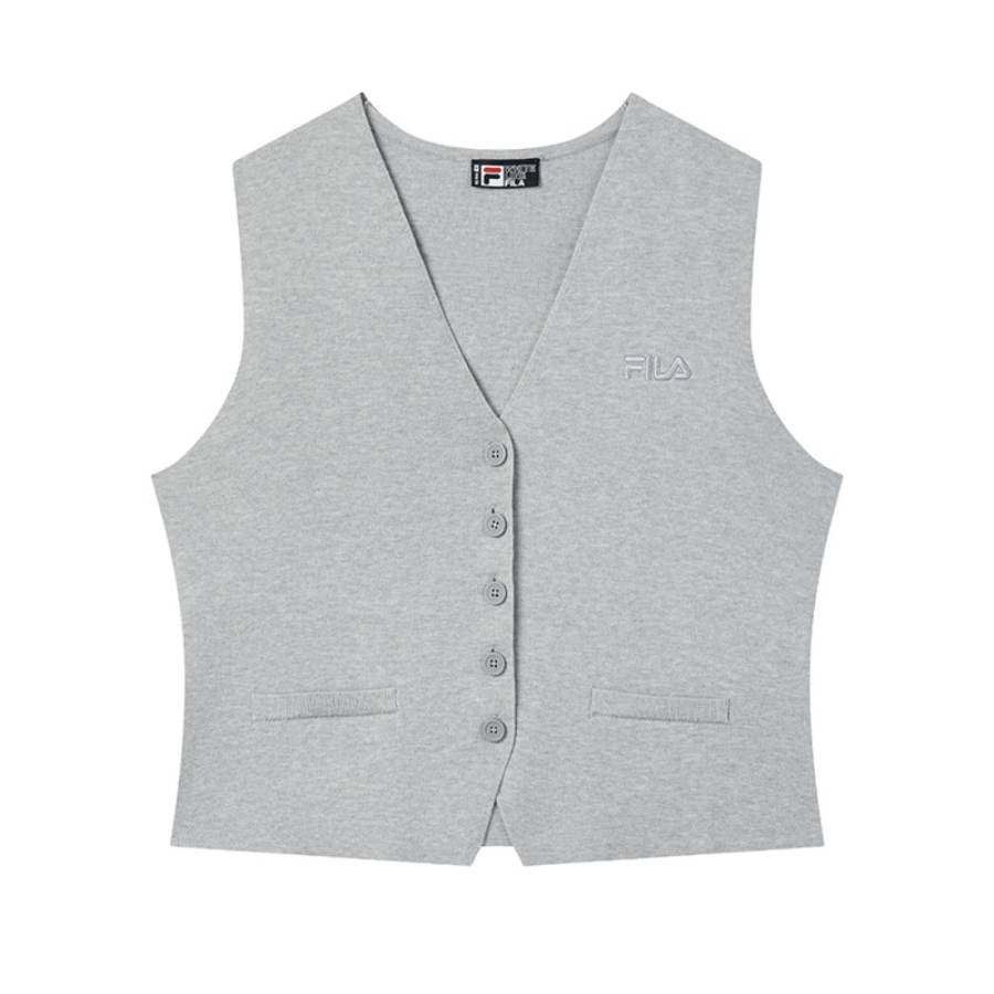 FILA ORIGINALE Knitwear Women's Medium Heather Gray MG