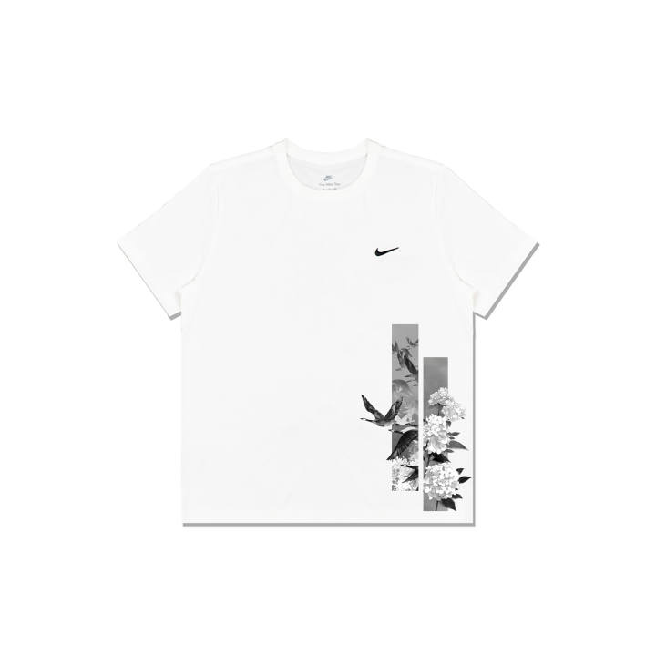 Nike Nike T Shirts Men's White Crew Neck Straight Fit