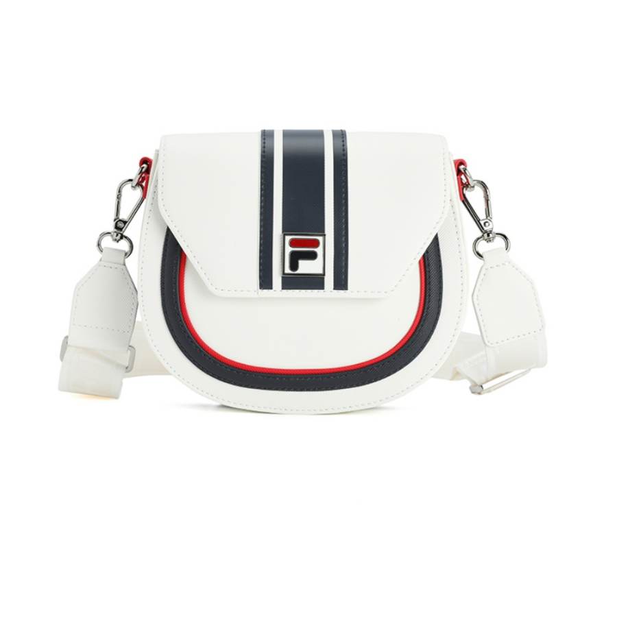 FILA WHITE Pu Crossbody Bags Mini Women's Standard White