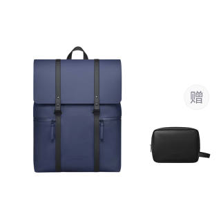 Gaston Luga Eco Friendly Material Backpack Regular Unisex Dark Blue
