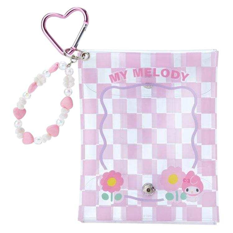 Sanrio Transparent Clutch Mini Women's Pink