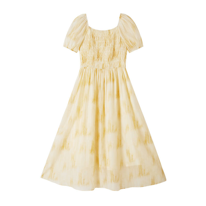 XIANGYING Short Sleeved Dress Women's