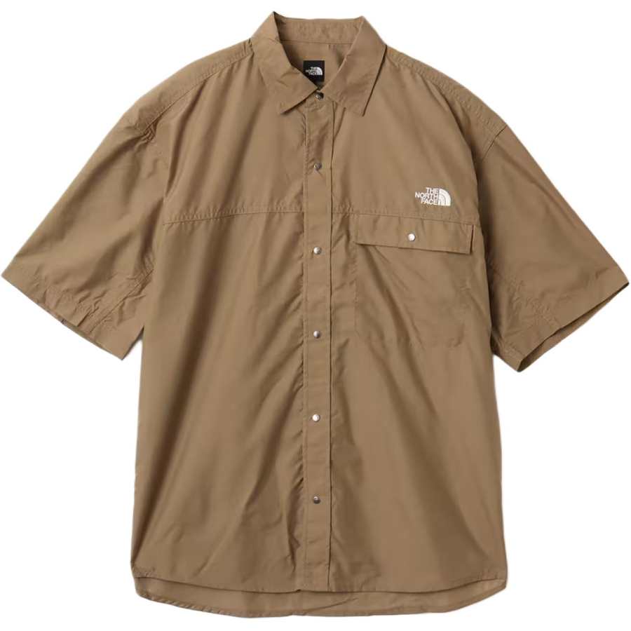 THE NORTH FACE Nuptse SS25 Shirt Unisex Classic Khaki