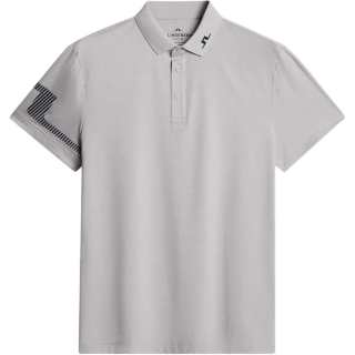 J.Lindeberg Polo Shirt Men's Light Gray