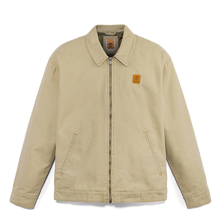 Timberland Jackets Men's Khaki Lapel Moderate Other