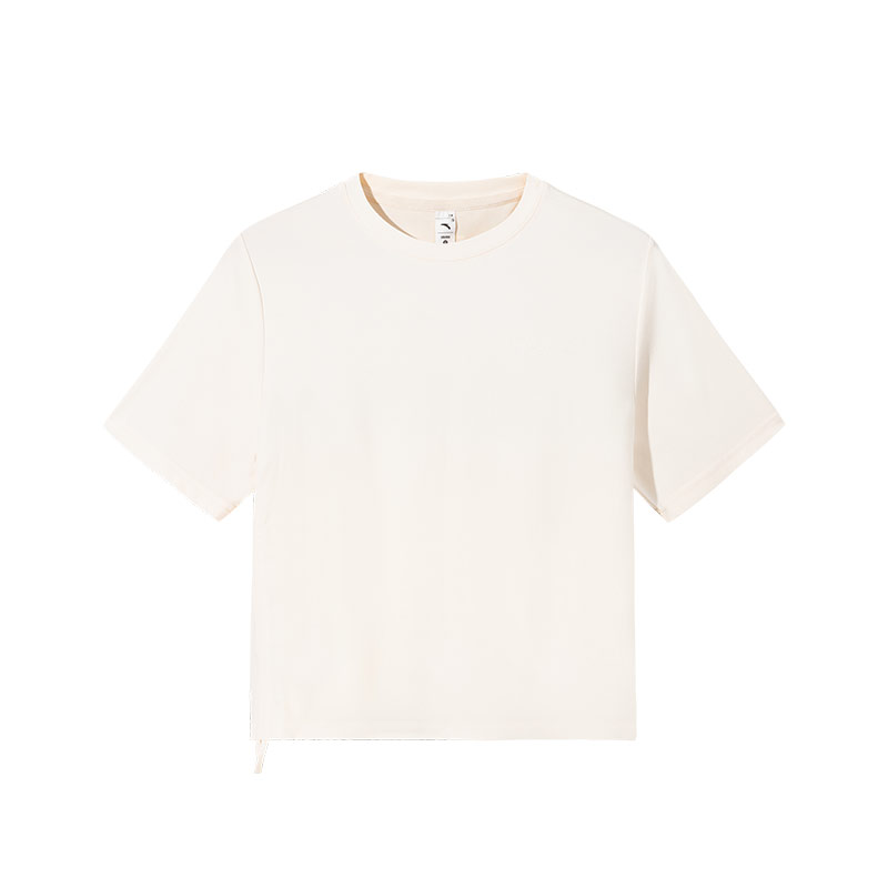 Anta Variety Training Collection T Shirt Women's Corn White