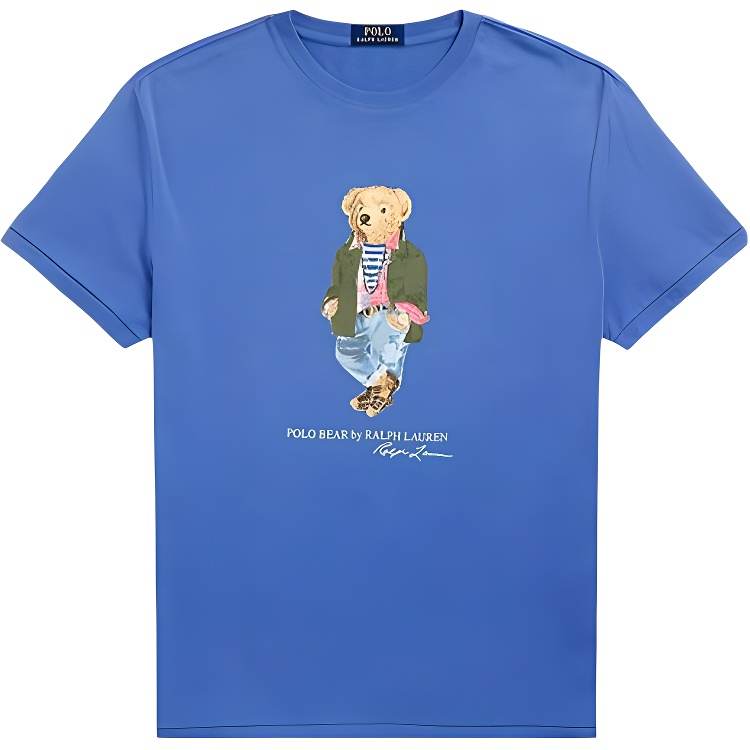 Polo Ralph Lauren Polo Bear T Shirt Classic Version Men's Blue