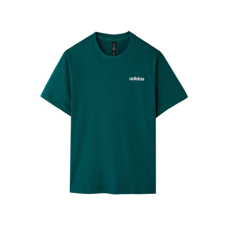 Adidas Adidas T Shirts Men's Green Crew Neck Moderate
