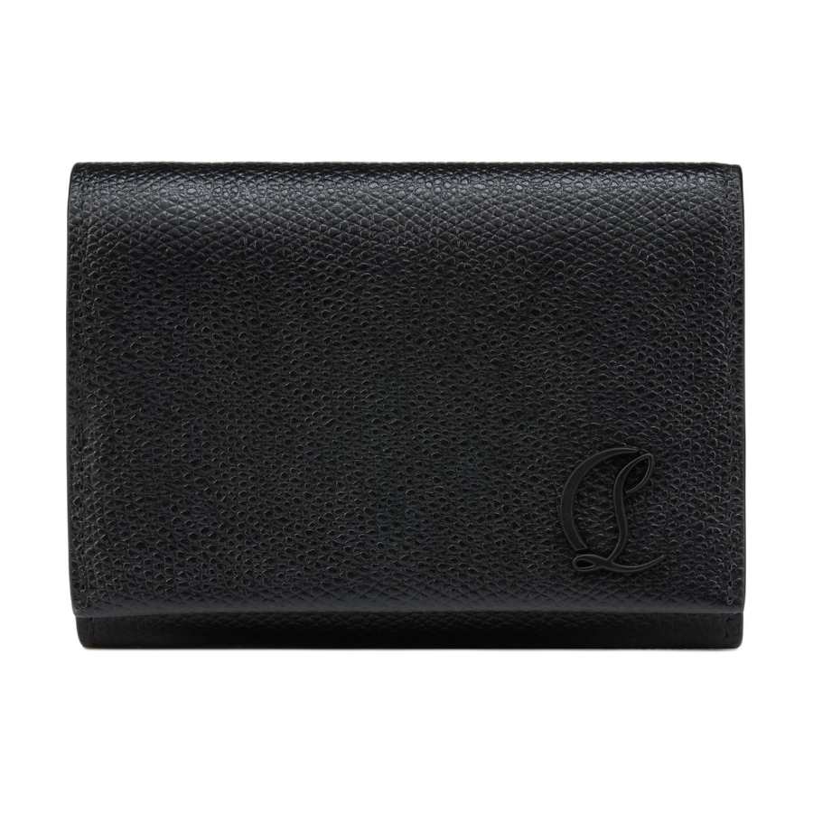 Christian Louboutin calfskin logo wallet