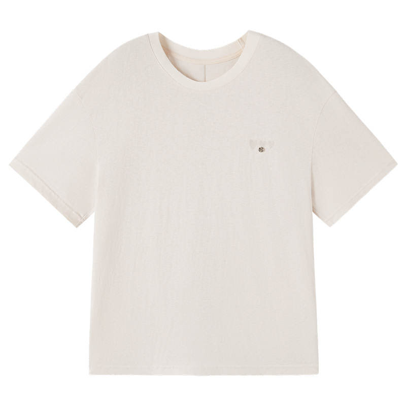 XIANGYING Drop Shoulder Sleeve T Shirt Women's