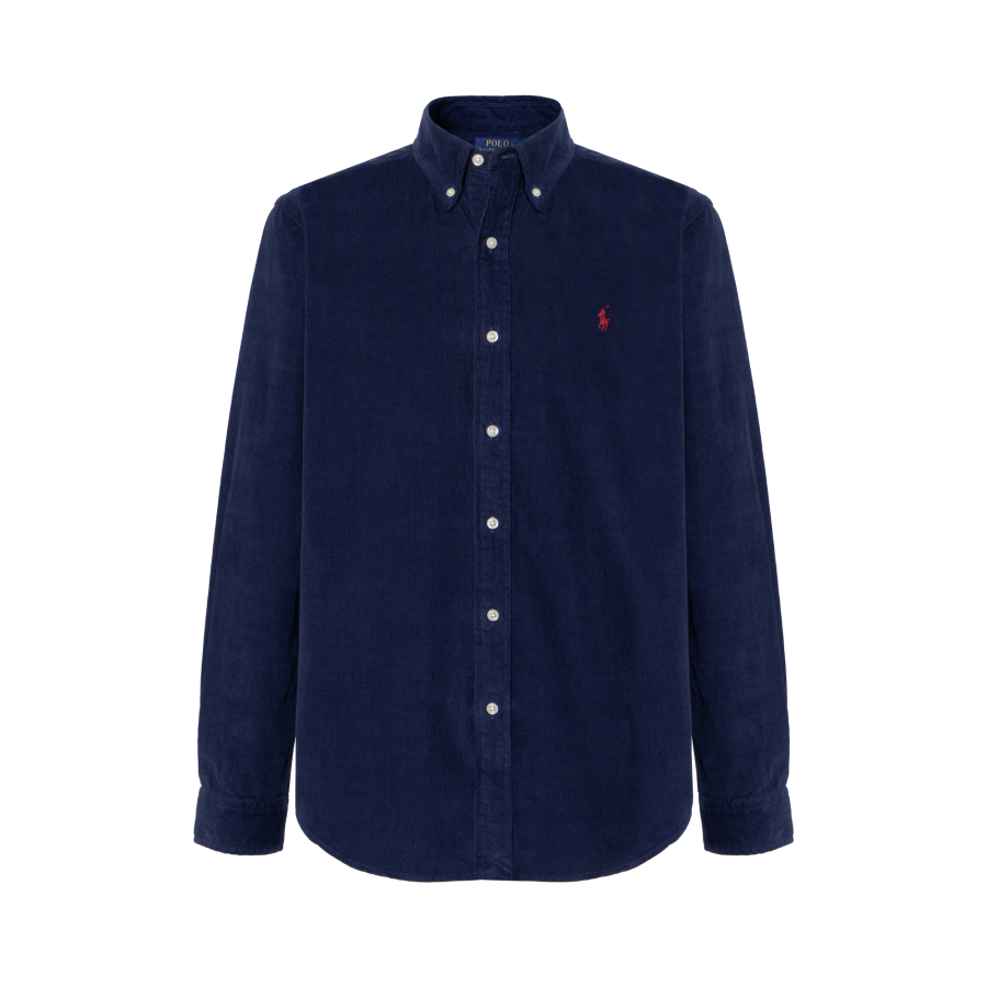 Polo Ralph Lauren Shirt Classic Version Men's Marine Blue