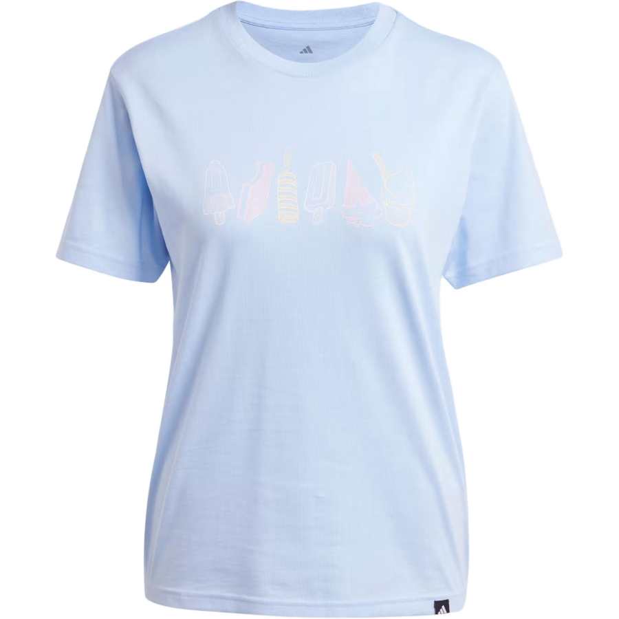 Adidas Adidas SportswearLounge SS25 T Shirt Women's Glow Blue