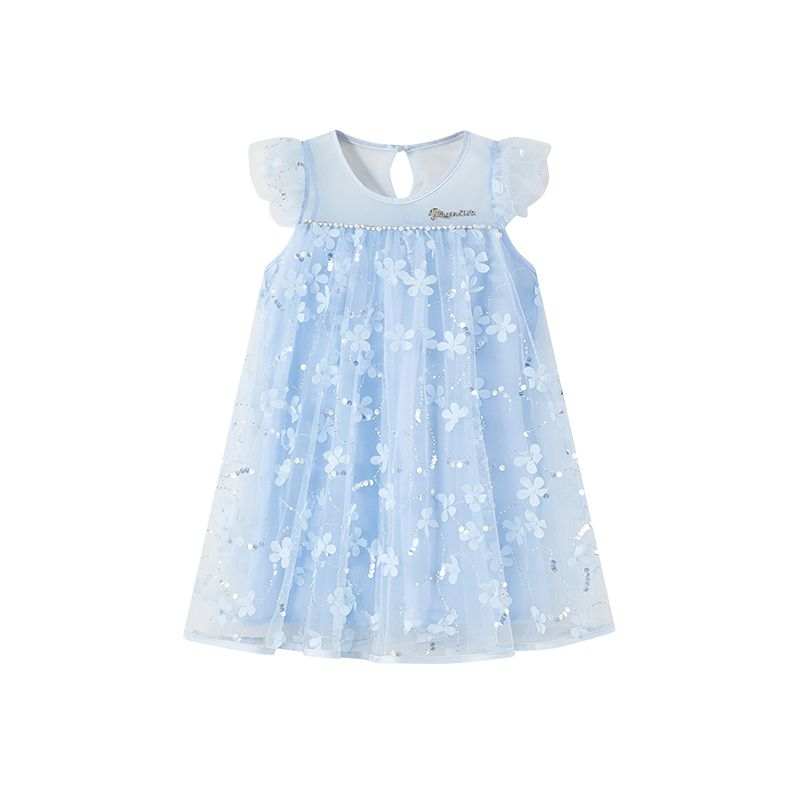 Disney Dress Frozen Blue Children Aged 3 7 Years Old