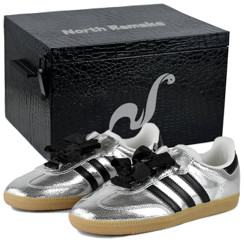 Adidas Originals SAMBA OG German Army Trainers Women's Low Top Black/Silver