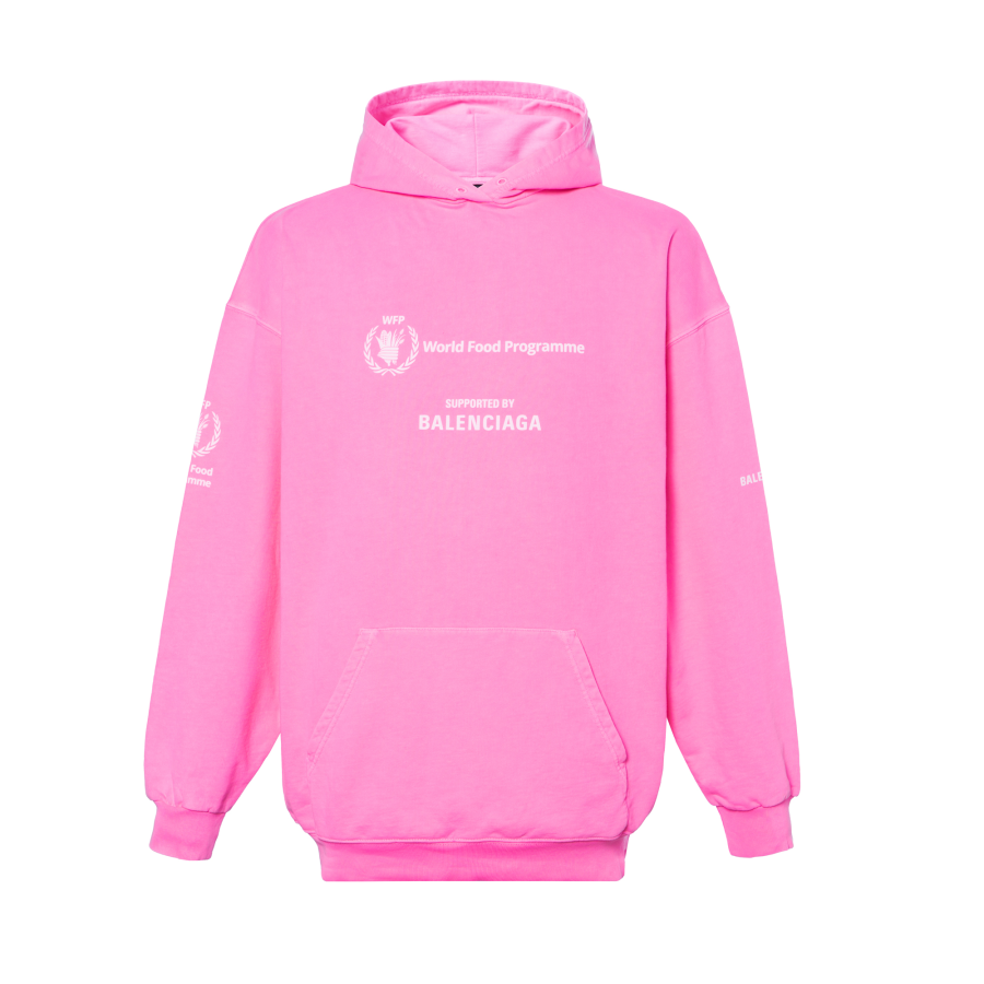 Balenciaga FW23 Sweatshirt Regular Fit Unisex Pink