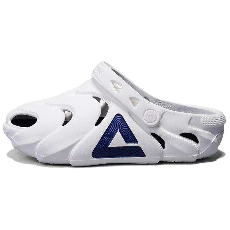 PEAK PEAK Taichi Clogs Men's Super Light White Dark Blue