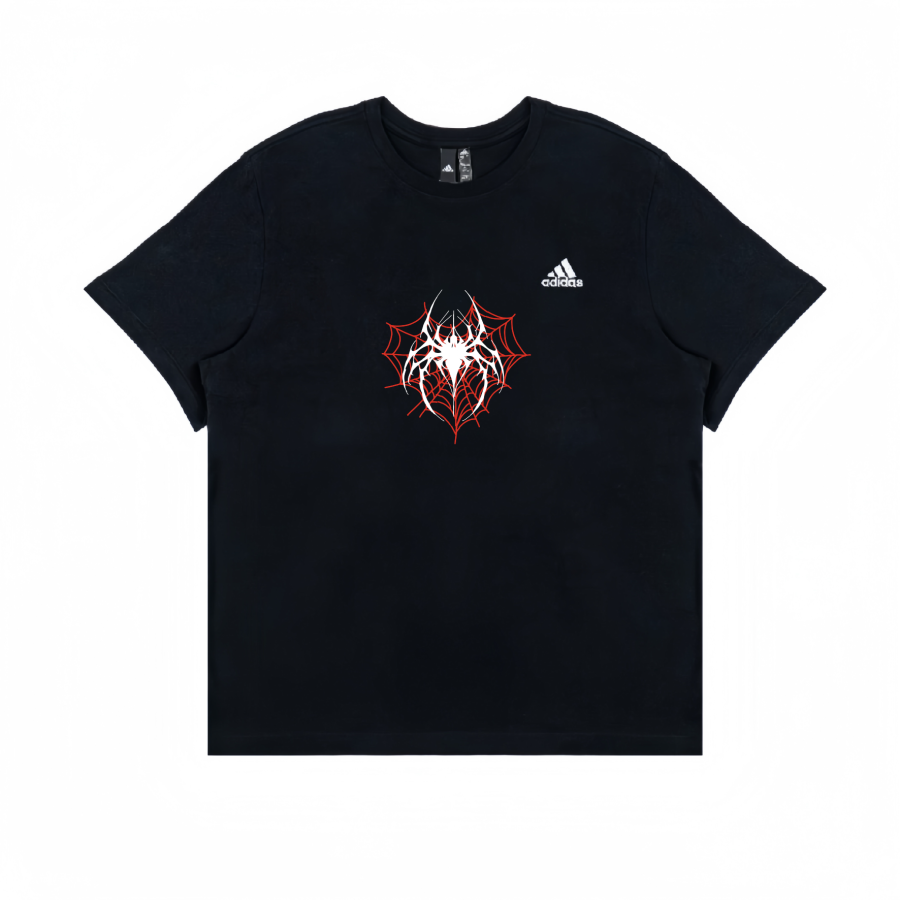 Adidas Adidas T Shirts Unisex Black Crew Neck Straight Fit