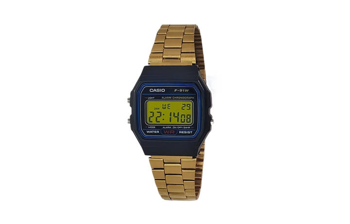 CASIO CASIO Custom Collection Quartz Movement Stainless Steel Strap Watch Men's Watches Black Dial