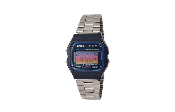 CASIO CASIO Custom Collection Quartz Movement Stainless Steel Strap Watch Men's Watches Black Dial