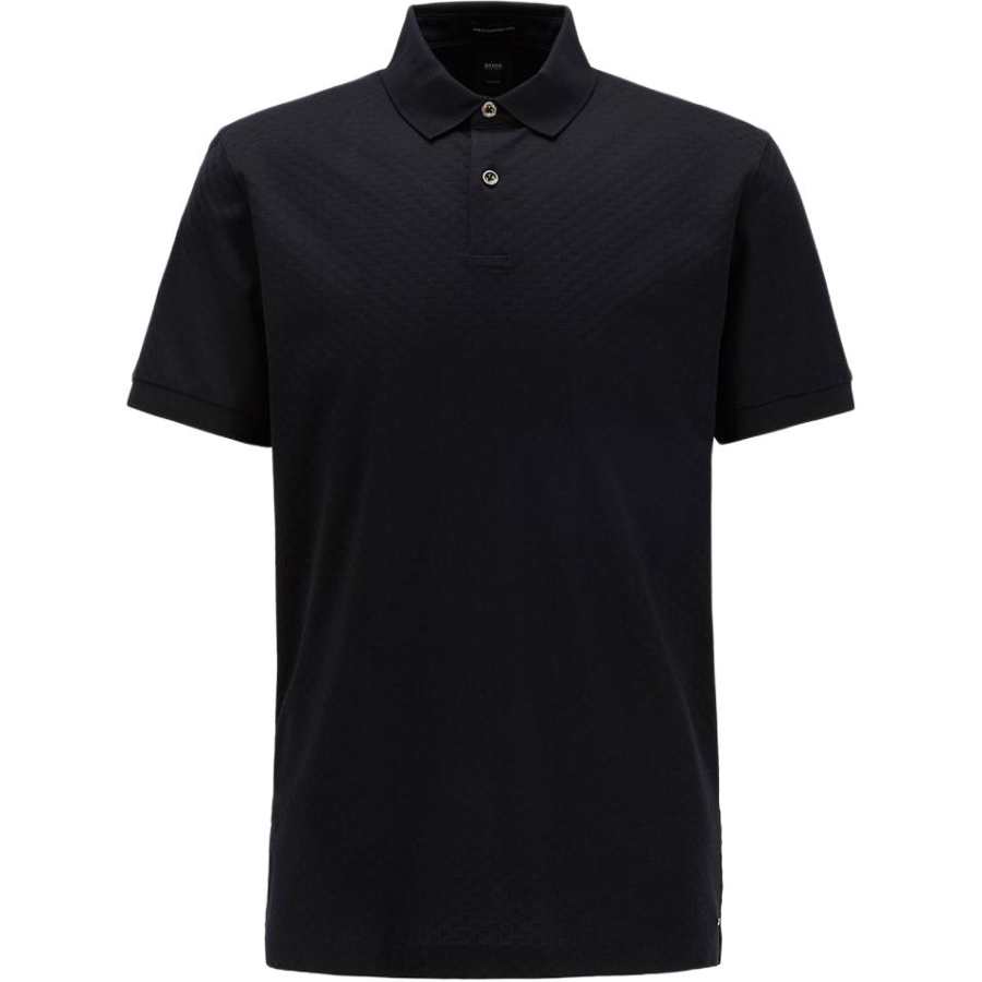HUGO BOSS Polo Shirt Men's Blue Black