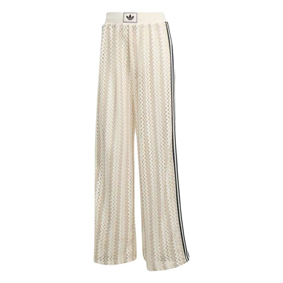 Adidas Originals FIREBIRD TRACK3 Stripes Summer Glow Tracksuit Bottoms Casual Pants Women's Magic White