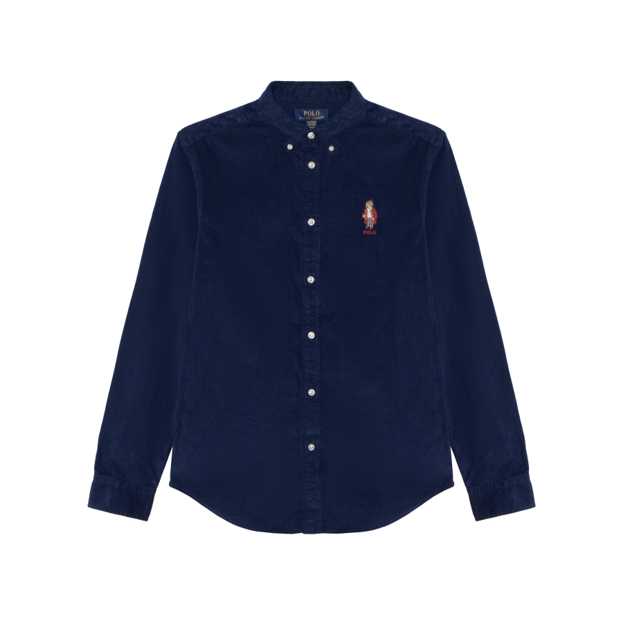 Polo Ralph Lauren Polo Bear Casual Shirt Teenagers Marine Blue