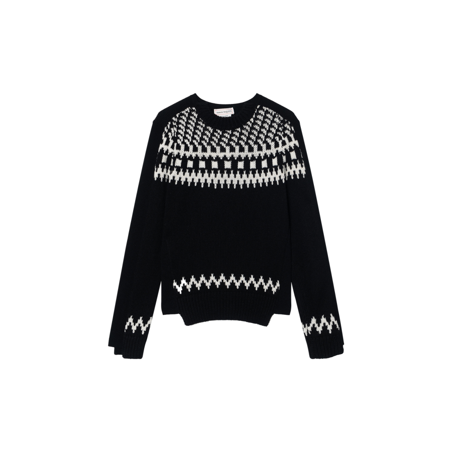 Alexander McQueen FW22 Cashmere Sweater Men's Black