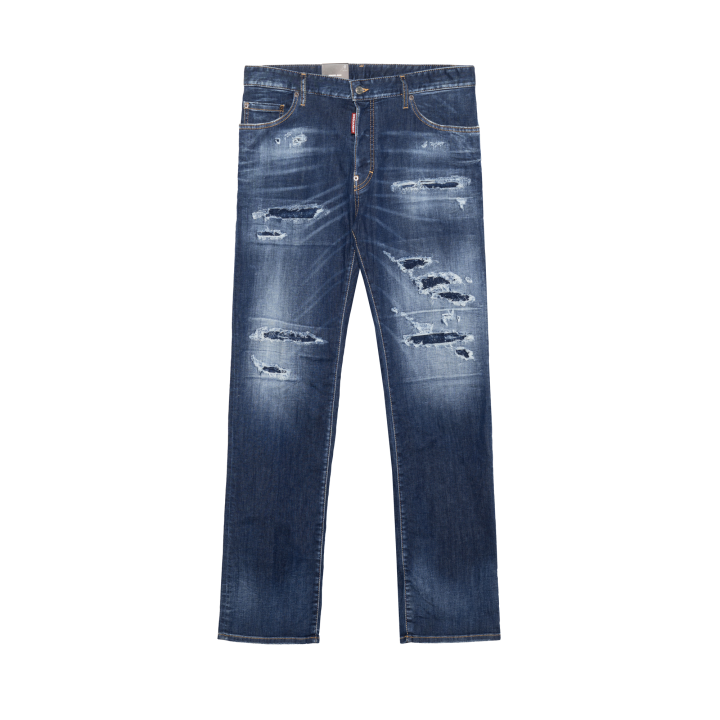 DSQUARED 2 Dsquared 2 ripped faded straight-leg jeans
