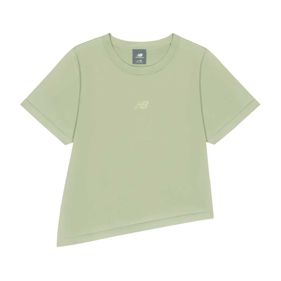 New Balance New Balance NB Grey T Shirt Women's Black White Gray