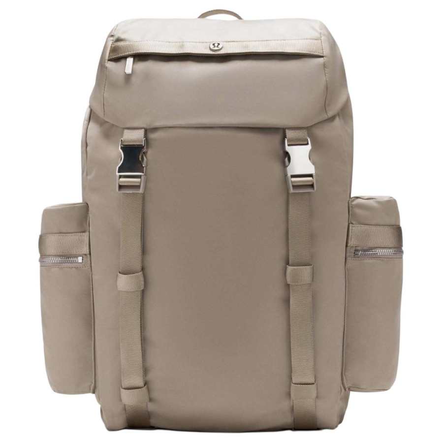 Lululemon Lululemon Wunderlust Polyamide Backpack Unisex Warm Umber Gray