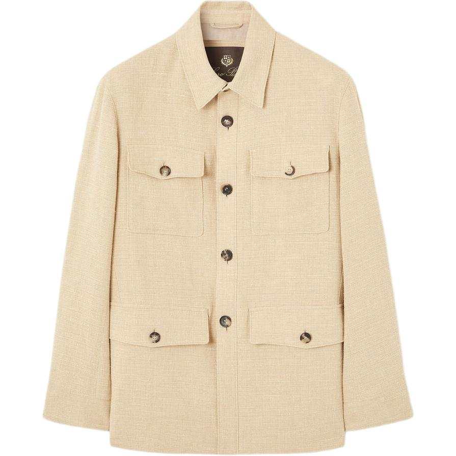 Loro Piana SS25 Jackets & Coats Men's Peanut Kernel Color