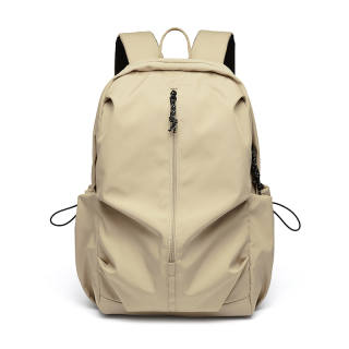MOYYI Oxford Backpack Unisex Black/Ecru/Khaki