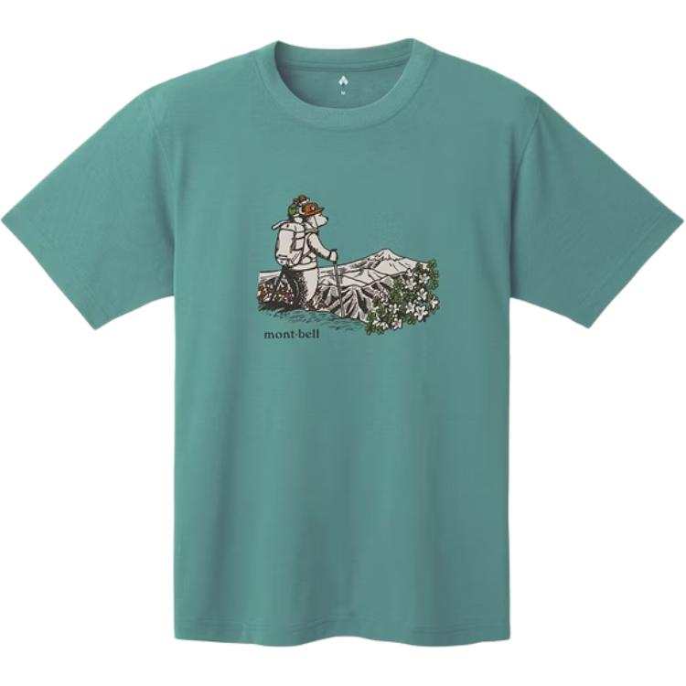 MONTBELL Quick Dry T Shirts Unisex