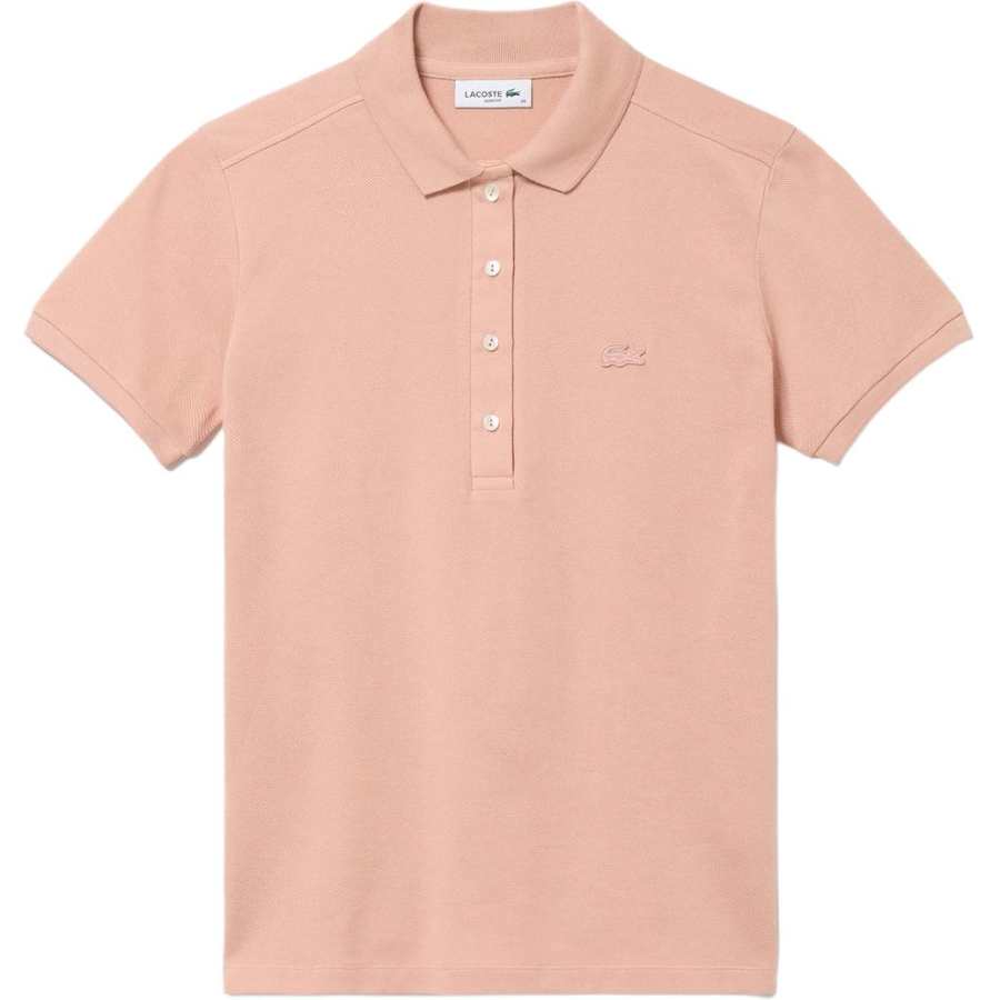 LACOSTE Polo Shirt Women's Beige