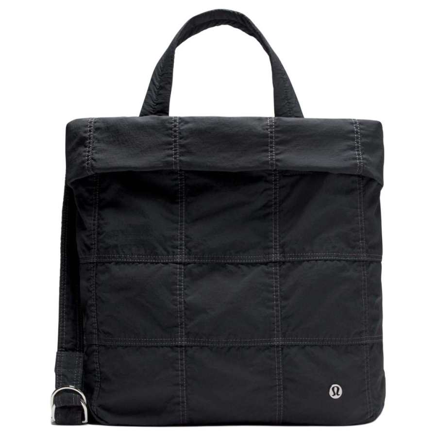 Lululemon On My Level Cotton Handbag Women's Black