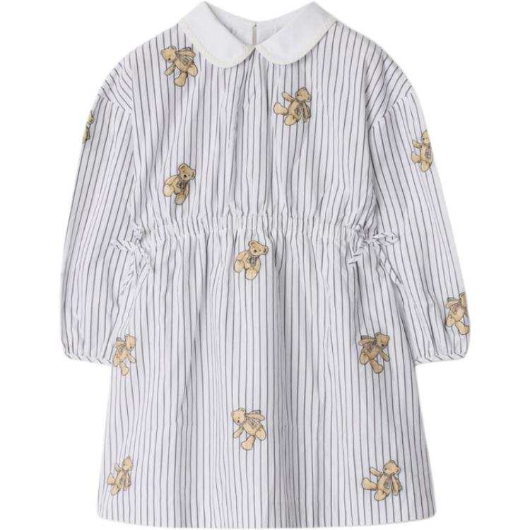 Burberry Dress SS25 White Kids'