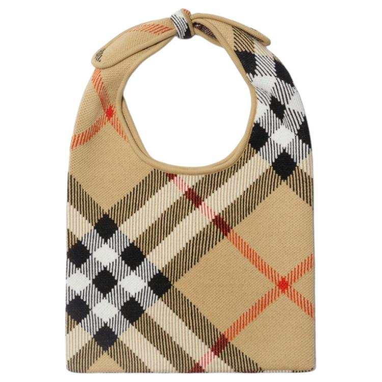Burberry Polyester Handbag Women's Sand
