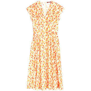MaxMara Studio SS23 Short Sleeved Dress Women's Orange