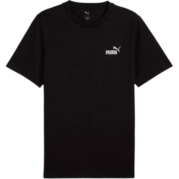PUMA ESS SS25 T Shirt Unisex Black