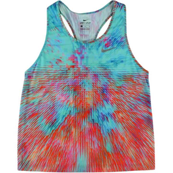 Nike Nike Tank Tops Women's Blue Red Crew Neck Other