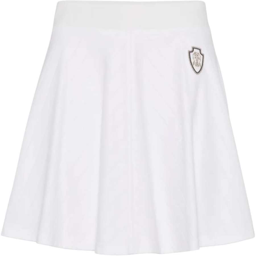 Brunello Cucinelli Casual Short Skirts Women's White
