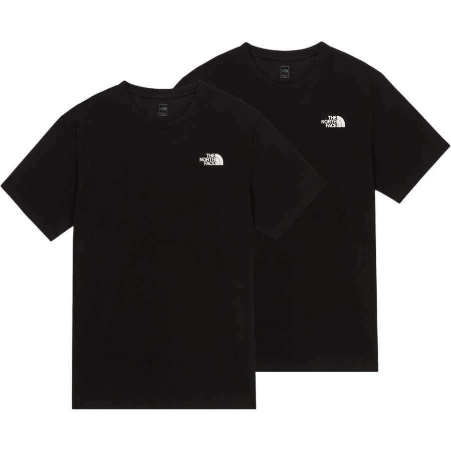 THE NORTH FACE T Shirt Men's 2 Pack Black