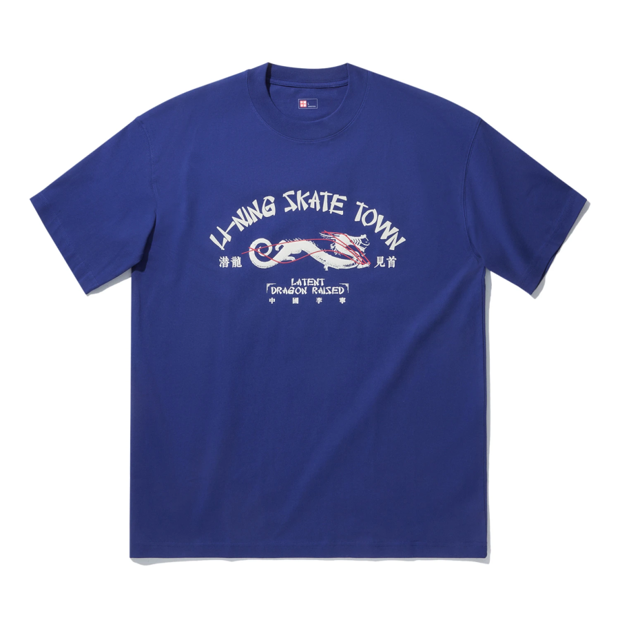 Li-Ning Li Ning T Shirt Unisex Image Blue