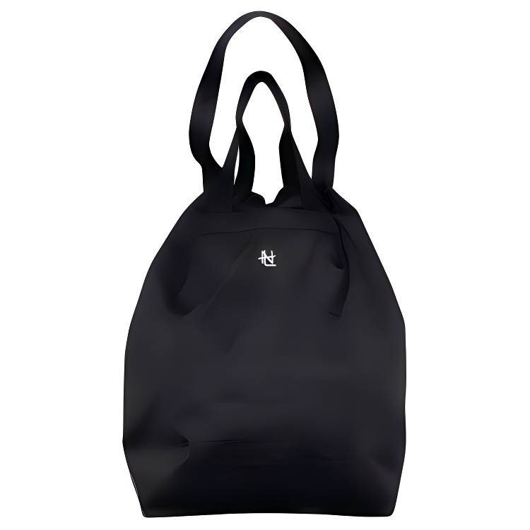 Nanamica Cotton Tote Bag, Shopping Bag, Shoulder Bag, Handbag Unisex Black