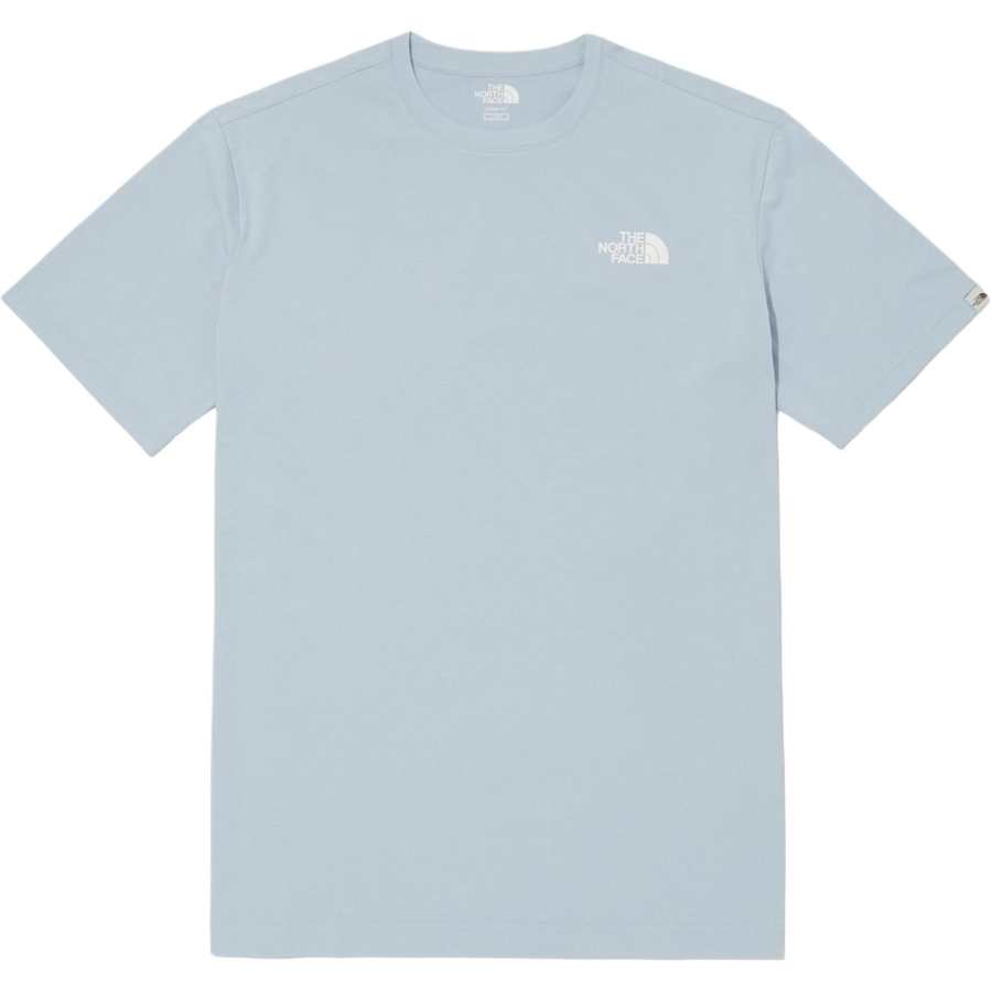 THE NORTH FACE T Shirts Men's Blue Crew Neck Moderate
