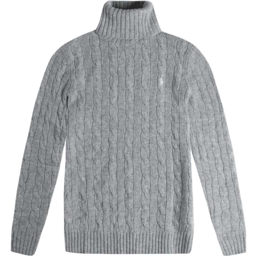 Polo Ralph Lauren FW24 Sweater Women's Light Gray