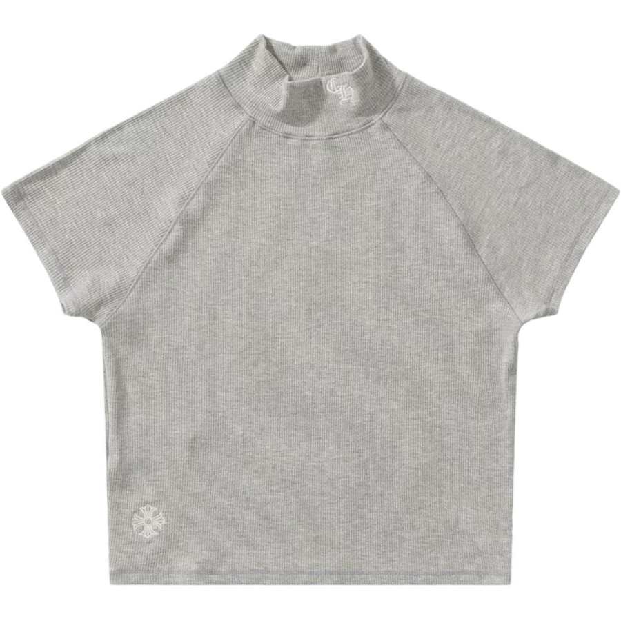 Chrome Hearts Regular Sleeve T Shirt Women's Gray