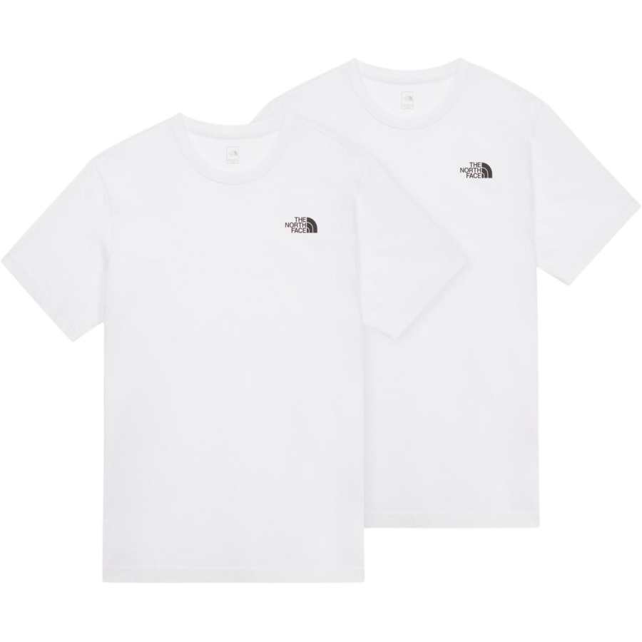 THE NORTH FACE T Shirt Men's 2 Pack White